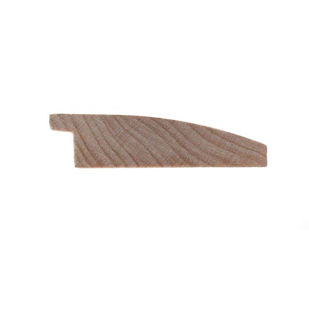 Adelle 0.38 in. Thick x 2 in. Wide x 78 in. Length High Gloss Wood Reducer by ROPPE 4 Adelle 0.38 in. Thick x 2 in. Wide x 78 in. Length High Gloss Wood Reducer by ROPPE - Image 2