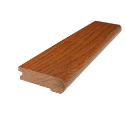 Adelle 0.75 in. Thick x 2.78 in. Wide x 78 in. Length Low Gloss Hardwood Stair Nose by ROPPE