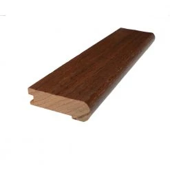 Arabica 0.75 in. Thick x 2.78 in. Wide x 78 in. Length Flat Gloss Hardwood Stair Nose by ROPPE