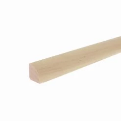 Solid Hardwood Aria 0.75 in. T x 0.75 in. W x 94 in. L Matte Quarter Round by ROPPE