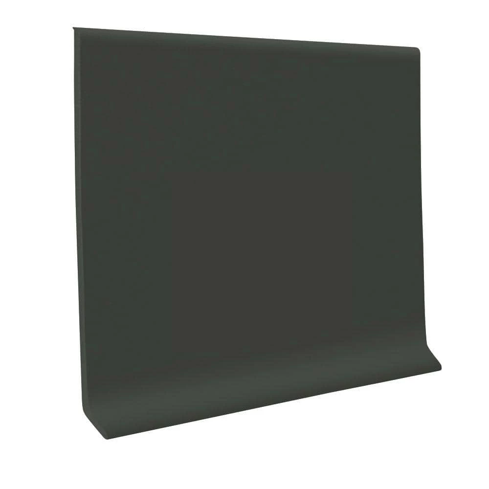 Black Brown 4 in. x 120 ft. x 1/8 in. Vinyl Wall Cove Base Coil by ROPPE 3 Black Brown 4 in. x 120 ft. x 1/8 in. Vinyl Wall Cove Base Coil by ROPPE