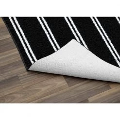 Avery Black 5 ft. x 7 ft. Area Rug by Garland Rug 12 Avery Black 5 ft. x 7 ft. Area Rug by Garland Rug -ROPPE ONLINE STORE black garland rug area rugs av000a06008915 66 1000