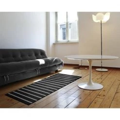 Avery Black 2 ft. x 5 ft. Runner Rug by Garland Rug -ROPPE ONLINE STORE black garland rug area rugs av000n02406015 31 1000