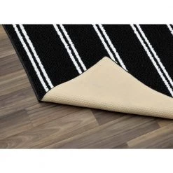 Avery Black 7 ft. x 10 ft. Area Rug by Garland Rug -ROPPE ONLINE STORE black garland rug area rugs av000n08412015 4f 1000