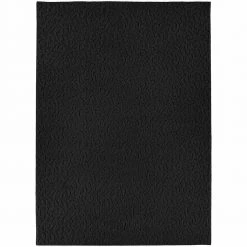 Ivy Black 6 ft. x 9 ft. Area Rug by Garland Rug