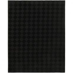 Diamond Black 5 ft. x 7 ft. Area Rug by Garland Rug