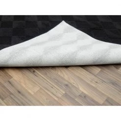 Diamond Black 5 ft. x 7 ft. Area Rug by Garland Rug -ROPPE ONLINE STORE black garland rug area rugs cl020a06008415 66 1000