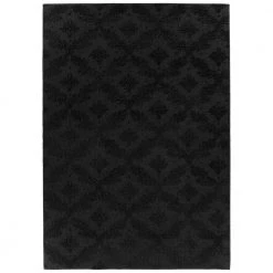 Charleston Black 12 ft. x 12 ft. Area Rug by Garland Rug