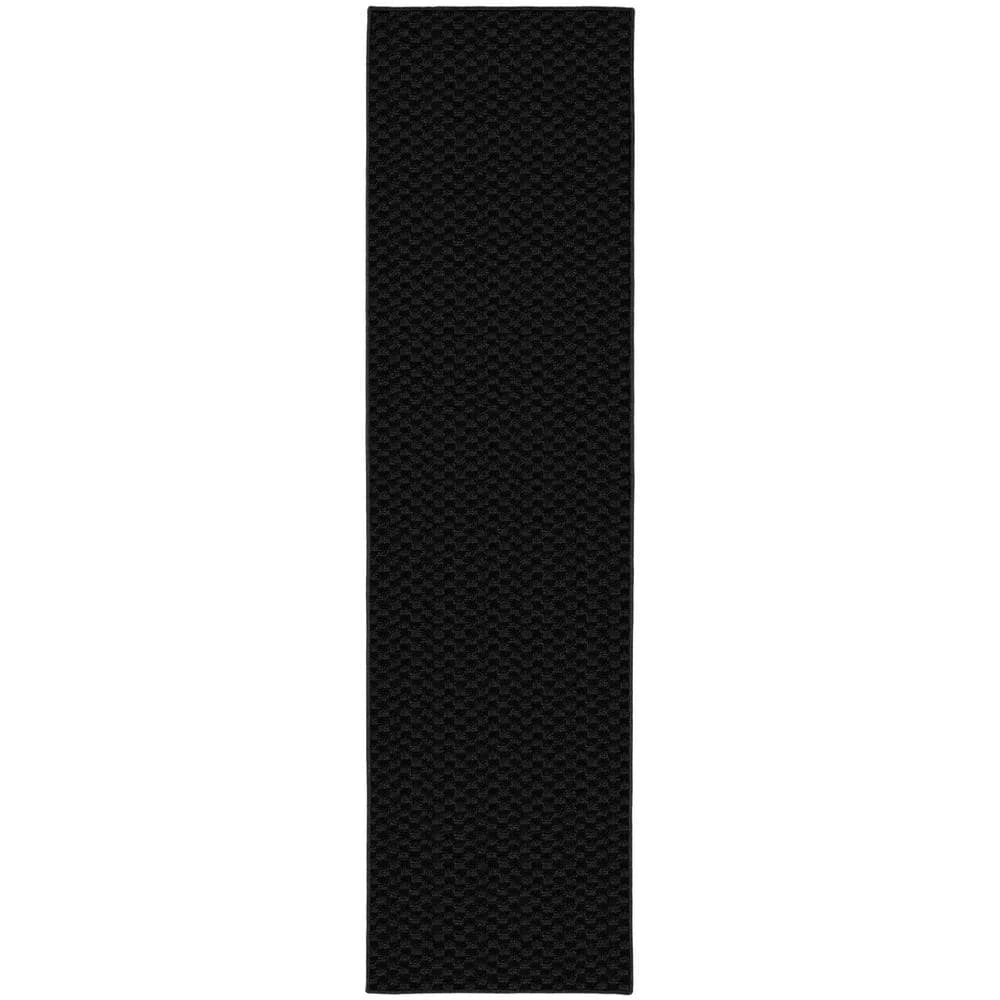 Medallion Black 2 ft. x 12 ft. Runner Rug by Garland Rug 3 Medallion Black 2 ft. x 12 ft. Runner Rug by Garland Rug