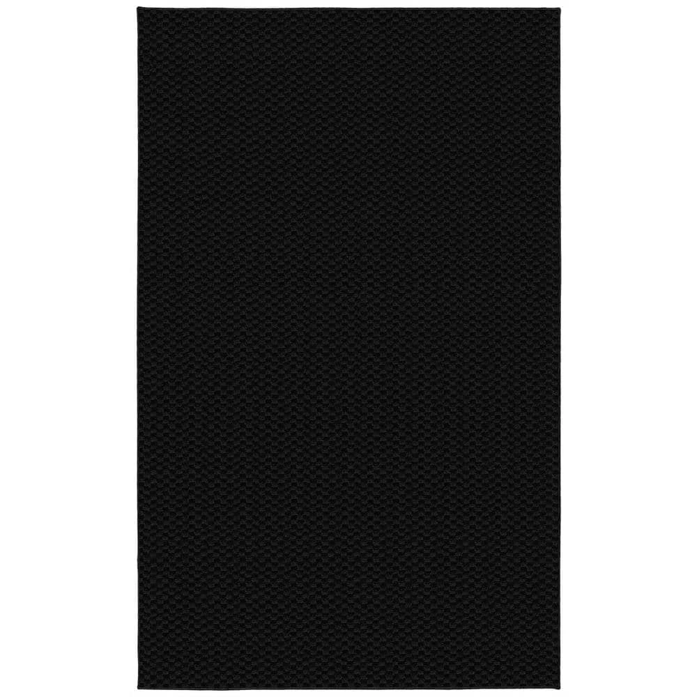 Medallion Black 7 ft. 6 in. x 9 ft. 6 in. Area Rug by Garland Rug 3 Medallion Black 7 ft. 6 in. x 9 ft. 6 in. Area Rug by Garland Rug