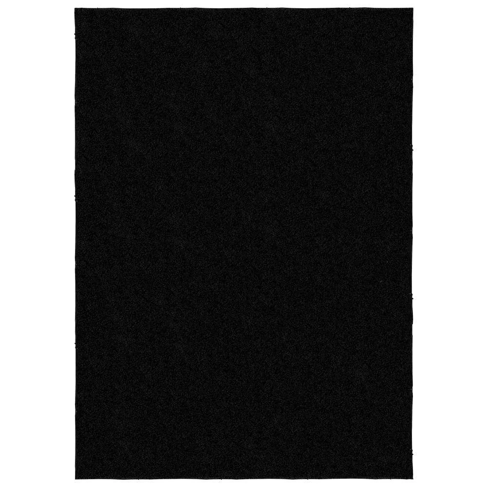 Skyline Shag Black 3 Ft. x 5 Ft. Area Rug by Garland Rug 3 Skyline Shag Black 3 Ft. x 5 Ft. Area Rug by Garland Rug