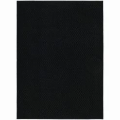 Town Square Black 7 ft. 6 in. x 9 ft. 6 in. Area Rug by Garland Rug