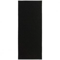 Town Square Black 2 ft. x 5 ft. Runner Rug by Garland Rug