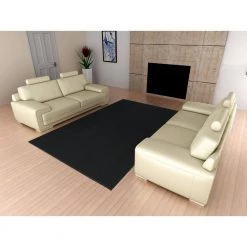 Town Square Black 8 ft. x 10 ft. Solid Polypropylene Area Rug by Garland Rug 11 Town Square Black 8 ft. x 10 ft. Solid Polypropylene Area Rug by Garland Rug -ROPPE ONLINE STORE black garland rug area rugs ts000n09612015 31 1000