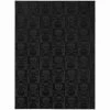 Skulls Black 8 ft. x 10 ft. Area Rug by Garland Rug