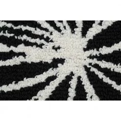Grand Floral Black/Ivory 2 ft. x 5 ft. Runner Rug by Garland Rug -ROPPE ONLINE STORE black ivory garland rug area rugs ll460w024060e1 1f 1000