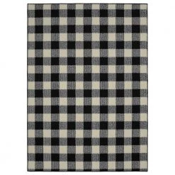 Country Living Black/Ivory 7 ft. x 10 ft. Area Rug by Garland Rug