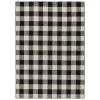 Country Living Black/Ivory 7 ft. x 10 ft. Buffalo Plaid Indoor/Outdoor Area Rug by Garland Rug -ROPPE ONLINE STORE black ivory garland rug outdoor rugs ll920m084120e1 64 1000