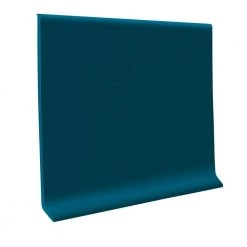 Blue 4 in. x 120 ft. x 1/8 in. Vinyl Wall Cove Base Coil by ROPPE