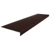 Diamond Profile Brown 12 in. x 60 in. Square Nose Stair Tread Cover by ROPPE -ROPPE ONLINE STORE brown roppe stair tread covers 60302p110 64 1000