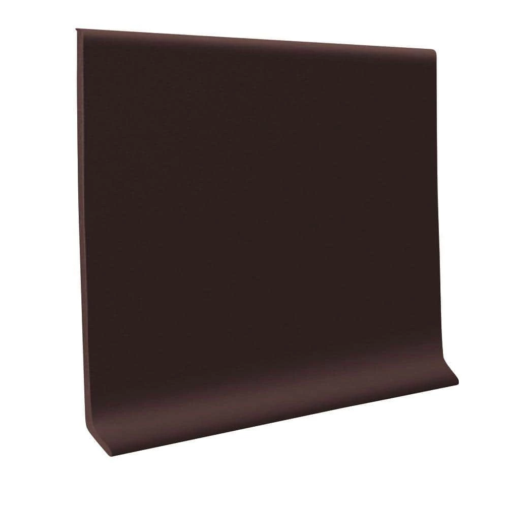 Pinnacle Rubber Brown 4.5 in. x 1/8 in. x 48 in. Wall Cove Base (30-Pieces) by ROPPE 3 Pinnacle Rubber Brown 4.5 in. x 1/8 in. x 48 in. Wall Cove Base (30-Pieces) by ROPPE