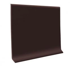 700 Series Brown 6 in. x 1/8 in. x 48 in. Thermoplastic Rubber Wall Cove Base (30-Pieces) by ROPPE