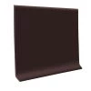 Brown 4 in. x 120 ft. x 1/8 in. Vinyl Wall Cove Base Coil by ROPPE