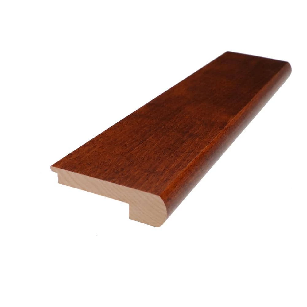 Hint 0.375 in. Thick x 2.78 in. Wide x 78 in. Length Hardwood Stair Nose by ROPPE 3 Hint 0.375 in. Thick x 2.78 in. Wide x 78 in. Length Hardwood Stair Nose by ROPPE