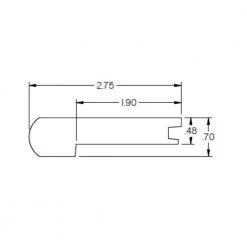 ROPPE ONLINE STORE -ROPPE ONLINE STORE brown roppe wood floor trim hsn1658 c3 1000