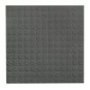 Vantage Circular Profile 19.69 in. x 19.69 in. Charcoal Rubber Tile by ROPPE -ROPPE ONLINE STORE charcoal roppe gym floor tiles 9963p123 64 1000