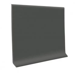 Charcoal 4 in. x 120 ft. x 1/8 in. Vinyl Wall Cove Base Coil by ROPPE