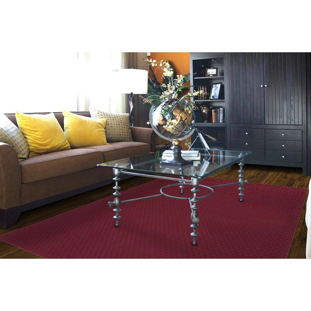 Town Square Chili 9 ft. x 12 ft. Area Rug by Garland Rug 8 Town Square Chili 9 ft. x 12 ft. Area Rug by Garland Rug - Image 6