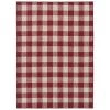 Country Living Chili/Ivory 5 ft. x 7 ft. Buffalo Plaid Indoor/Outdoor Area Rug by Garland Rug 1 Country Living Chili/Ivory 5 ft. x 7 ft. Buffalo Plaid Indoor/Outdoor Area Rug by Garland Rug -ROPPE ONLINE STORE chili ivory garland rug outdoor rugs ll920m060084m6 64 1000
