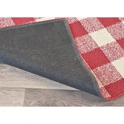 Country Living Chili/Ivory 5 ft. x 7 ft. Buffalo Plaid Indoor/Outdoor Area Rug by Garland Rug -ROPPE ONLINE STORE chili ivory garland rug outdoor rugs ll920m060084m6 66 1000