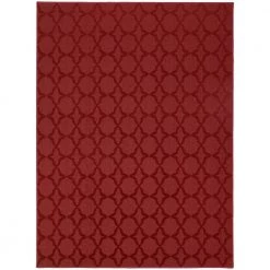 Sparta 12 Ft. x 12 Ft. Area Rug Chili Pepper Red by Garland Rug