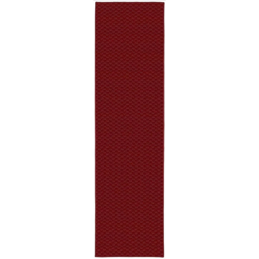Medallion Chili Pepper Red 2 ft. x 8 ft. Runner Rug by Garland Rug 3 Medallion Chili Pepper Red 2 ft. x 8 ft. Runner Rug by Garland Rug