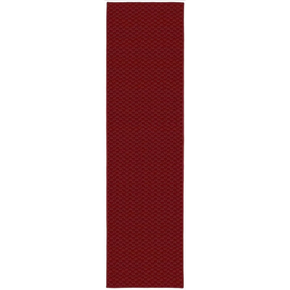 Medallion Chili Pepper Red 3 ft. x 12 ft. Runner Rug by Garland Rug 3 Medallion Chili Pepper Red 3 ft. x 12 ft. Runner Rug by Garland Rug