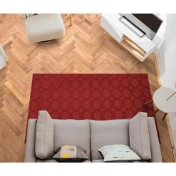 Sparta Chili Red 4 ft. x 6 ft. Area Rug by Garland Rug -ROPPE ONLINE STORE chili red garland rug area rugs cl100n04807214 31 1000