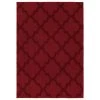 Quatro Chili Red 7 ft. 6 in. x 9 ft. 6 in. Area Rug by Garland Rug 2 Quatro Chili Red 7 ft. 6 in. x 9 ft. 6 in. Area Rug by Garland Rug -ROPPE ONLINE STORE chili red garland rug area rugs cl300n09011414 64 1000