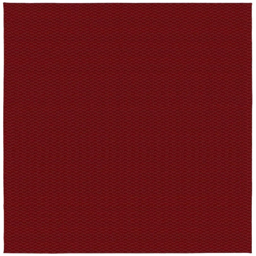 Medallion Chili Red 12 ft. x 12 ft. Square Area Rug by Garland Rug 3 Medallion Chili Red 12 ft. x 12 ft. Square Area Rug by Garland Rug