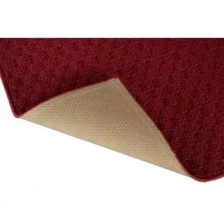 Town Square Chilli Red 3 ft. x 8 ft. Runner Rug by Garland Rug -ROPPE ONLINE STORE chili red garland rug area rugs ts000n03609614 4f 1000