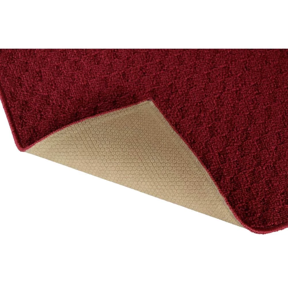 Town Square Chili Red 5 ft. x 7 ft. 3-Piece Rug Set by Garland Rug 5 Town Square Chili Red 5 ft. x 7 ft. 3-Piece Rug Set by Garland Rug - Image 3