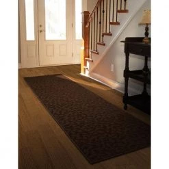 Ivy 2 Ft. x 8 Ft. Chocolate Runner Rug by Garland Rug -ROPPE ONLINE STORE chocolate garland rug area rugs cl010n02409603 31 1000