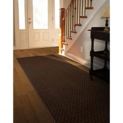 Medallion Chocolate 3 ft. x 12 ft. Runner Rug by Garland Rug -ROPPE ONLINE STORE chocolate garland rug area rugs ma000n03614403 31 1000