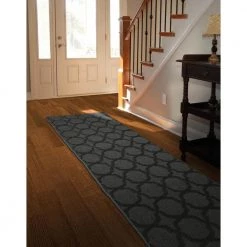 Sparta Cinder Gray 3 ft. x 8 ft. Trellis Polypropylene Runner Rug by Garland Rug 11 Sparta Cinder Gray 3 ft. x 8 ft. Trellis Polypropylene Runner Rug by Garland Rug -ROPPE ONLINE STORE ciander gray garland rug area rugs cl100n03609612 31 1000