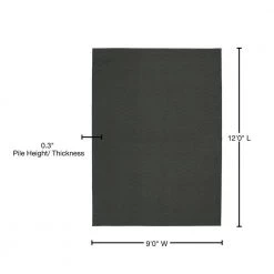 Town Square Cinder 9 ft. x 12 ft. Area Rug by Garland Rug -ROPPE ONLINE STORE cinder garland rug area rugs ts000n10814412 76 1000