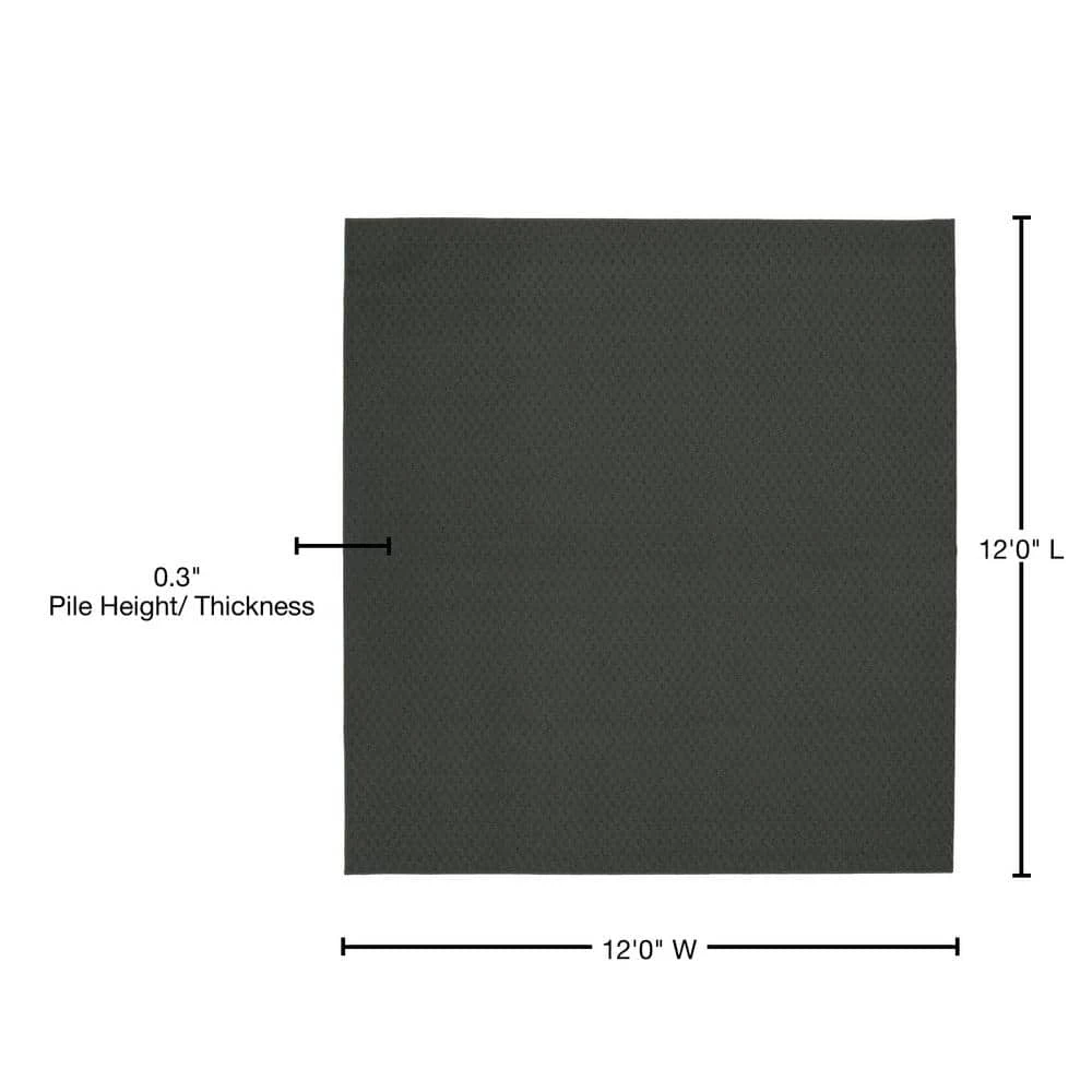 Town Square Cinder 12 ft. x 12 ft. Area Rug by Garland Rug 7 Town Square Cinder 12 ft. x 12 ft. Area Rug by Garland Rug - Image 5