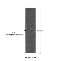 Ivy Cinder Gray 3 ft. x 12 ft. Floral Runner Rug by Garland Rug 14 Ivy Cinder Gray 3 ft. x 12 ft. Floral Runner Rug by Garland Rug -ROPPE ONLINE STORE cinder gray garland rug area rugs cl010n03614412 76 1000