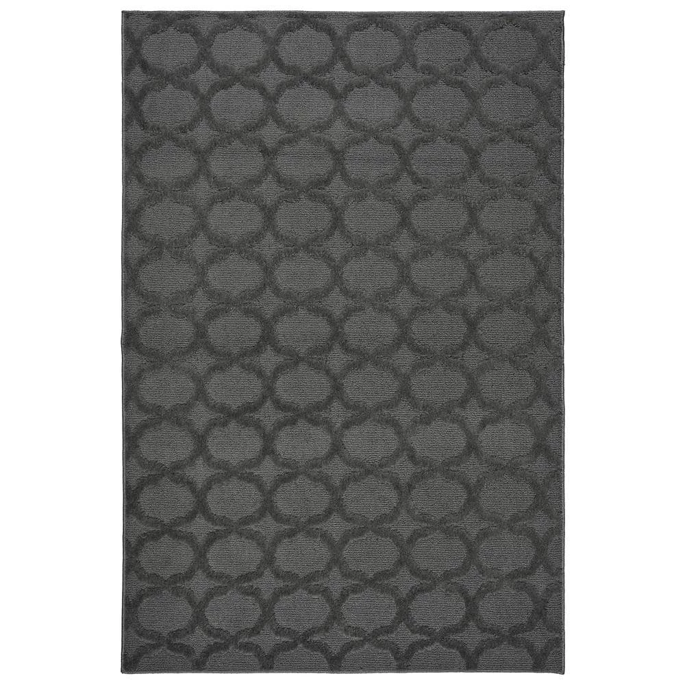 Sparta Cinder Gray 4 ft. x 6 ft. Area Rug by Garland Rug 3 Sparta Cinder Gray 4 ft. x 6 ft. Area Rug by Garland Rug