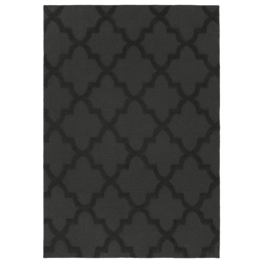 Quatro Cinder Gray 9 ft. x 12 ft. Area Rug by Garland Rug 3 Quatro Cinder Gray 9 ft. x 12 ft. Area Rug by Garland Rug